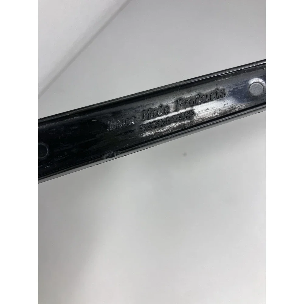 Vintage Tailor Made Products Black Nylon Plastic Slotted Spoon 11 1/2